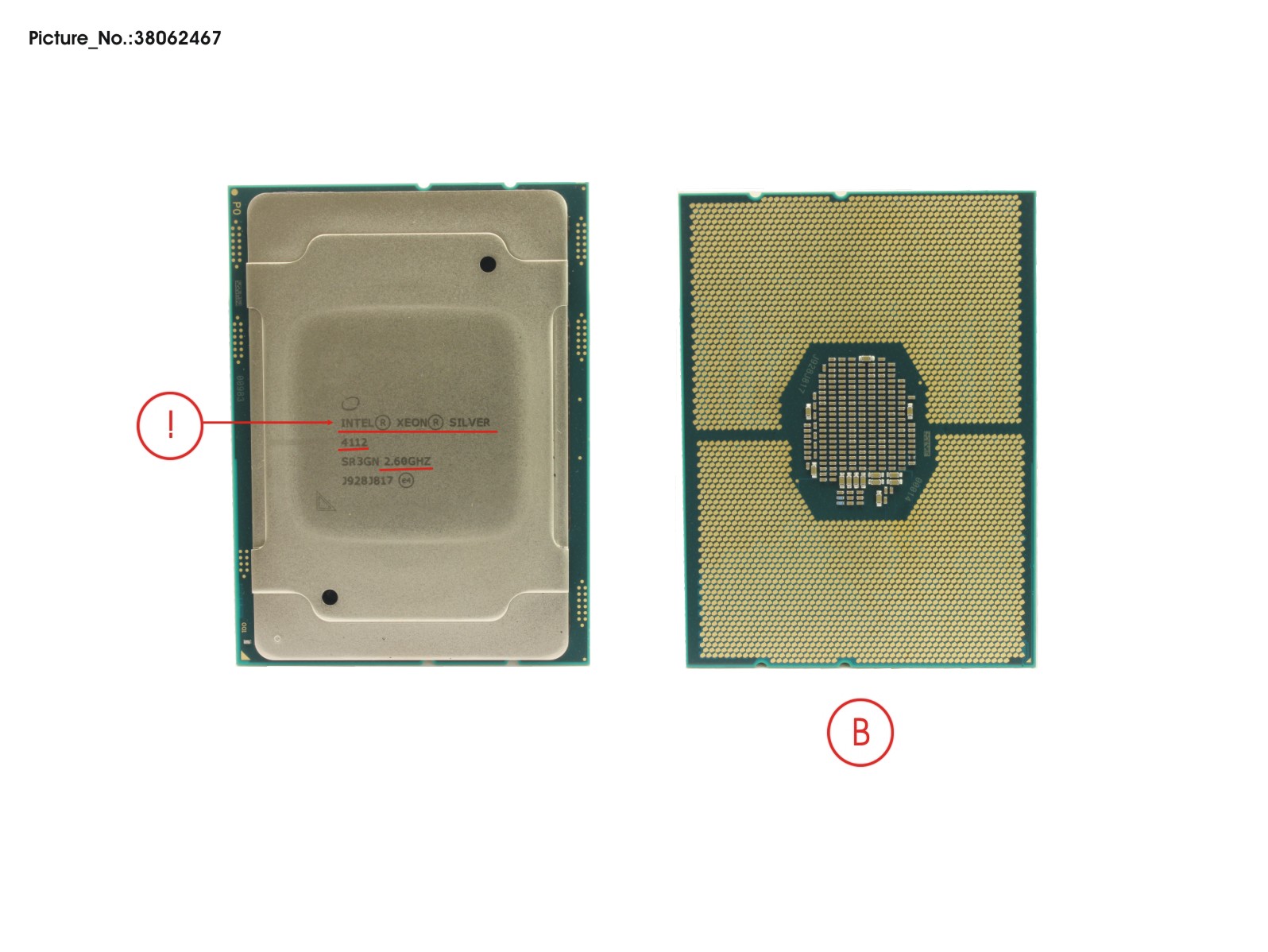 CPU INTEL XEON SILVER 4112 2600 85W