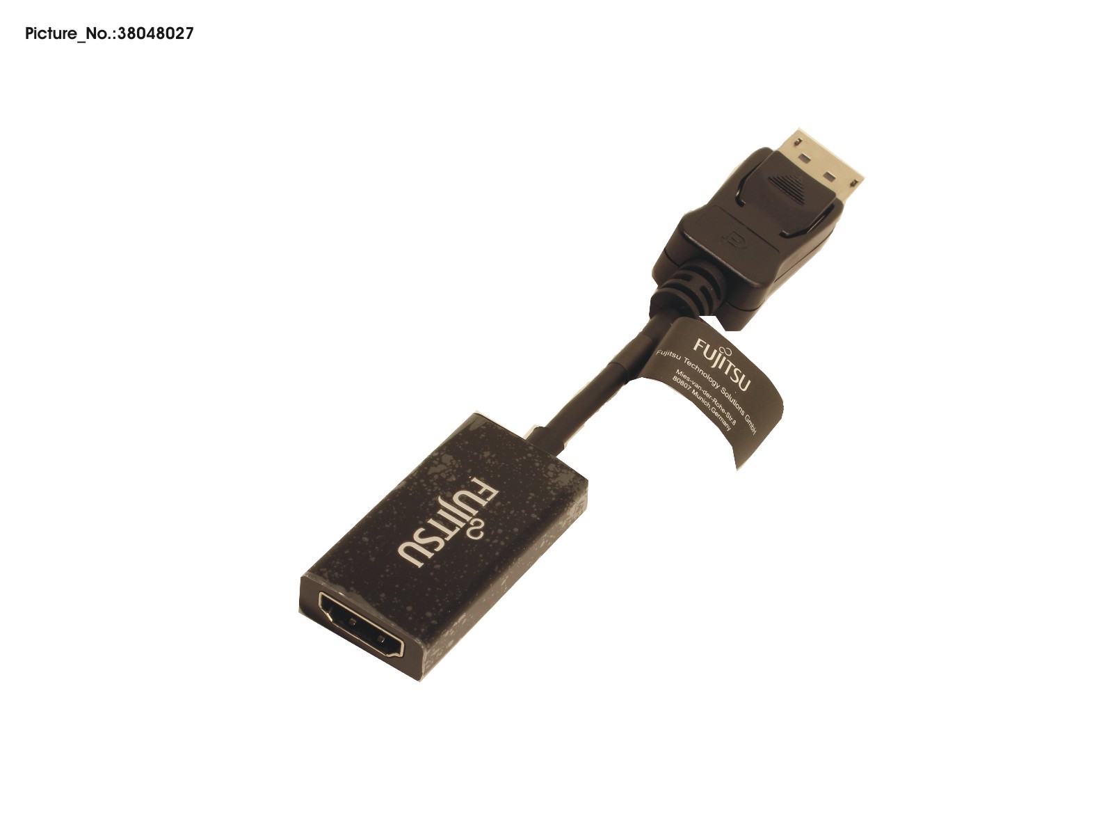 DP1.2 TO HDMI 2.0 ADAPT UHD-FAEHIG,150MM