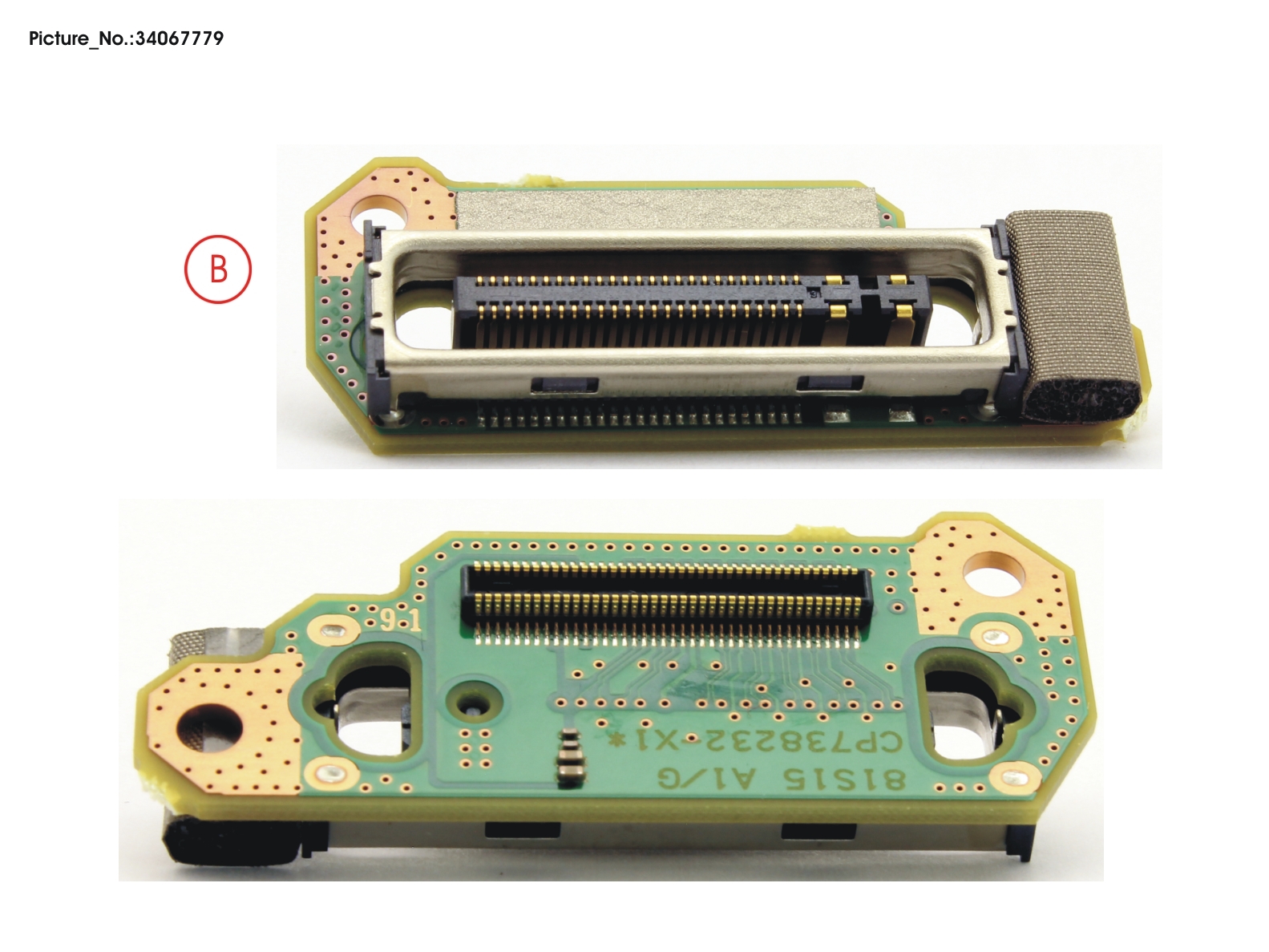 SUB BOARD, PORTREP CONNECTOR