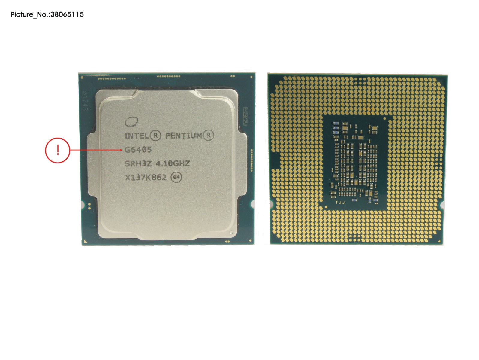 CPU PENTIUM GOLD G6405