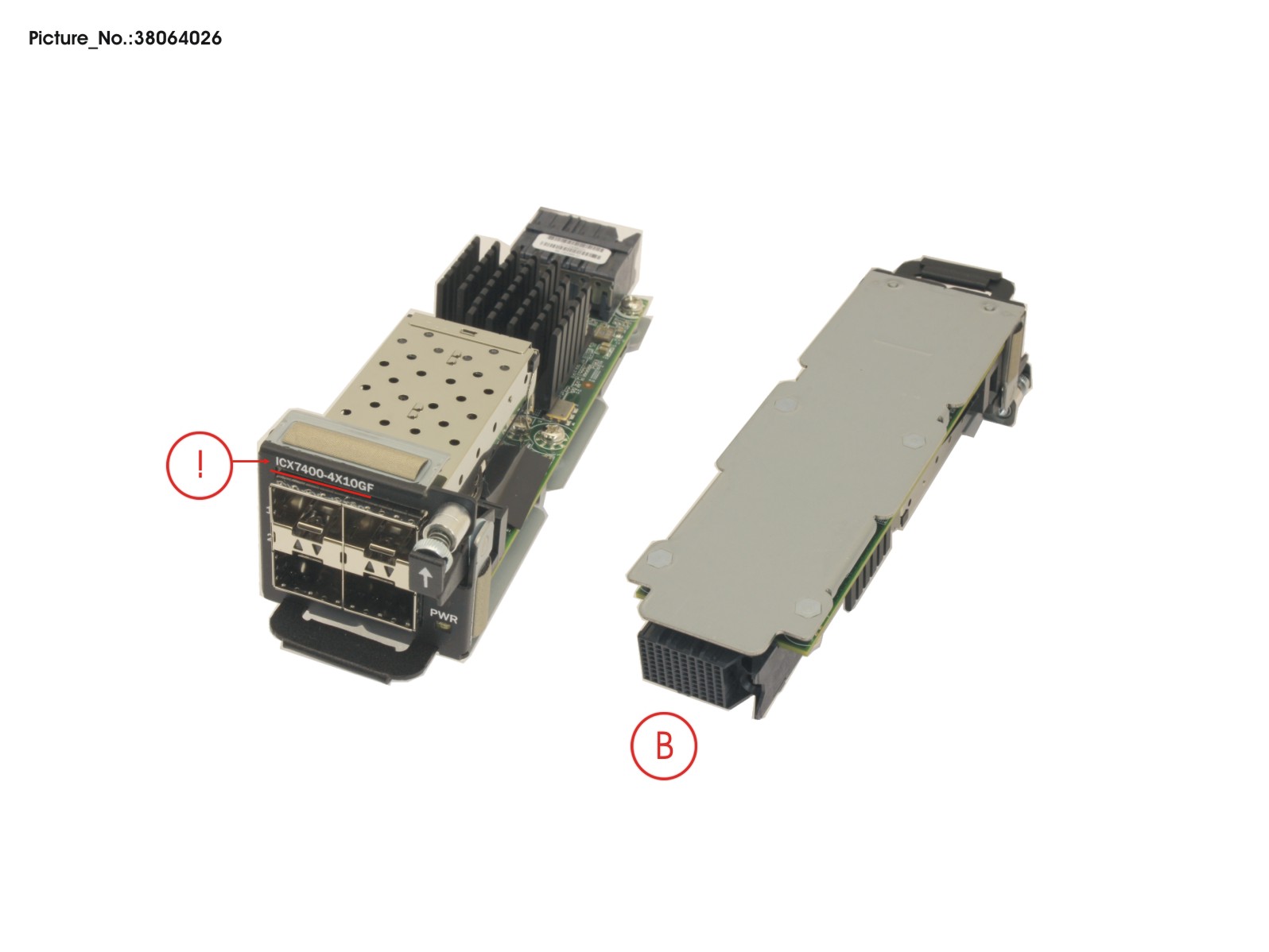 4X 1/10GBE SFP+ EXPANSION MODULE