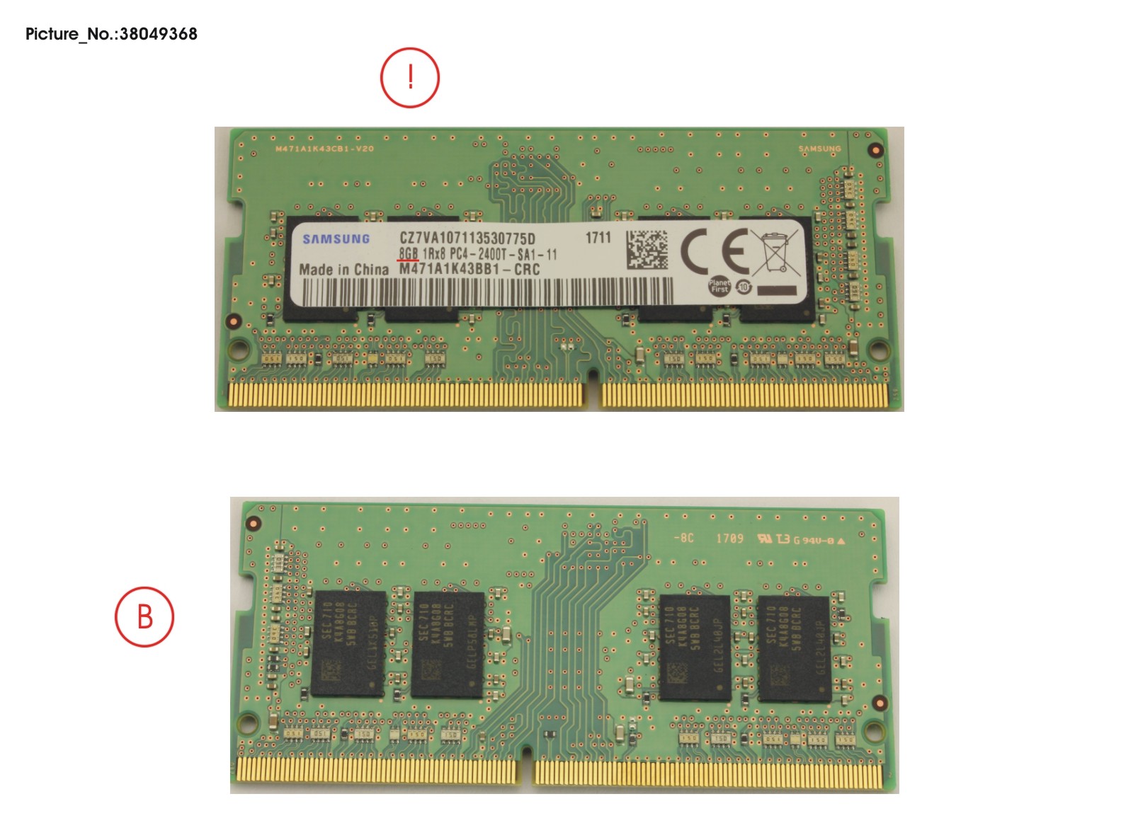 MEMORY 8GB DDR4 SO