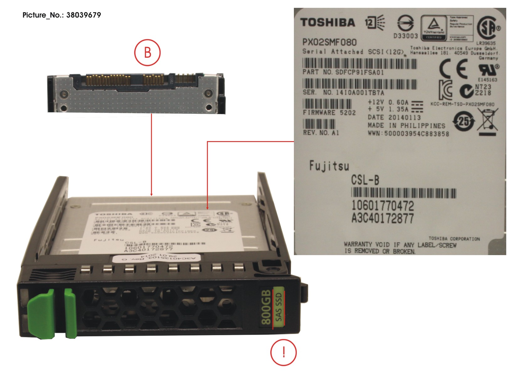 SSD SAS 12G 800GB MAIN 2.5 H-P EP