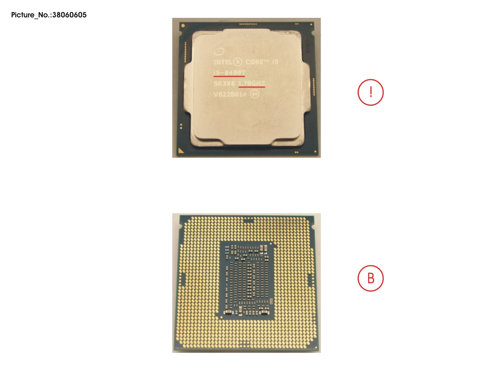 CPU CORE I5 8400T 1.7GHZ 35W