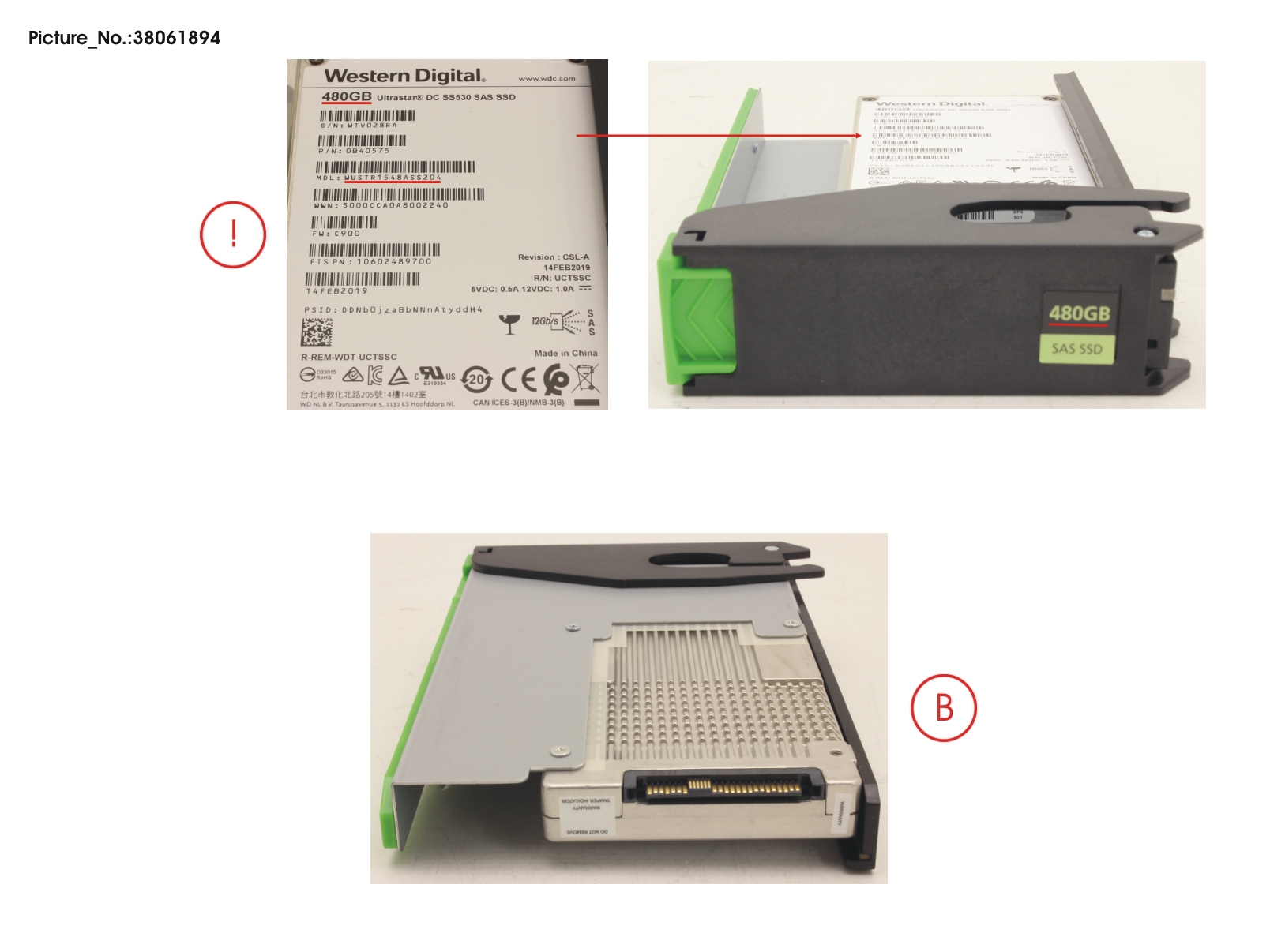 JX60 S2 TLC SSD 480GB RI