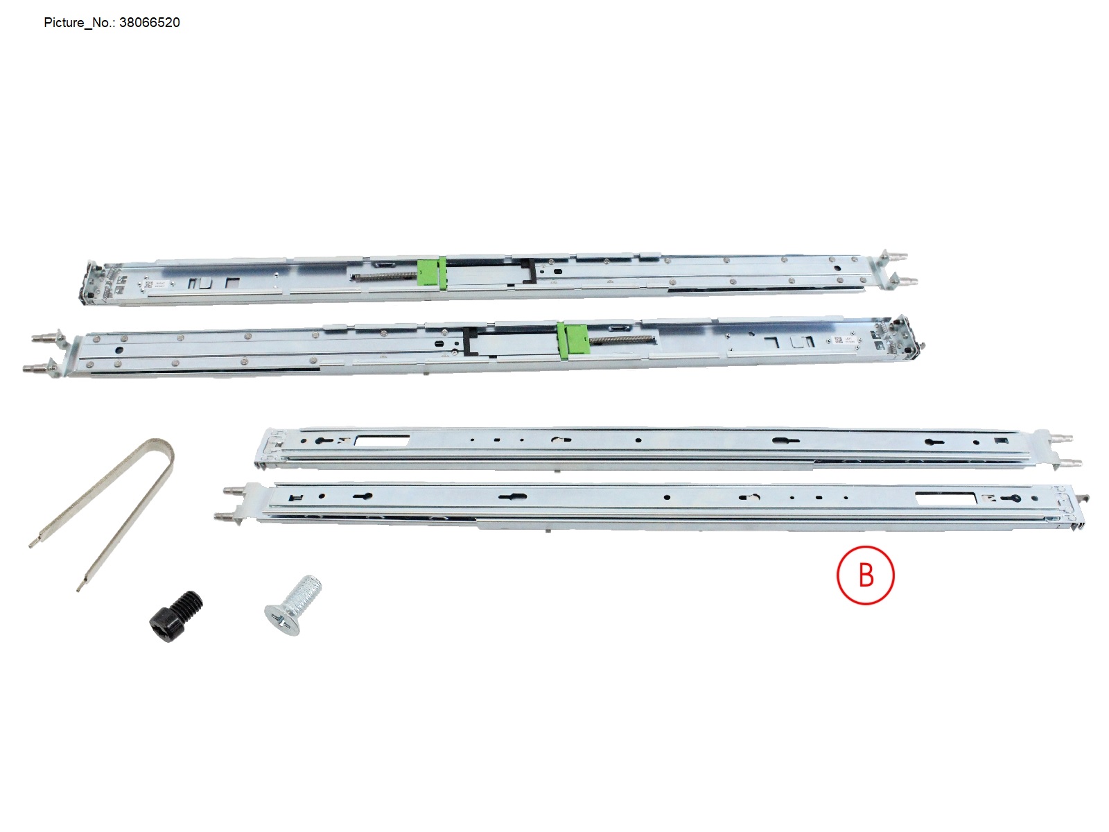 NEW RMK-SLIDE-IN RAIL FOR SHORT DEPTH