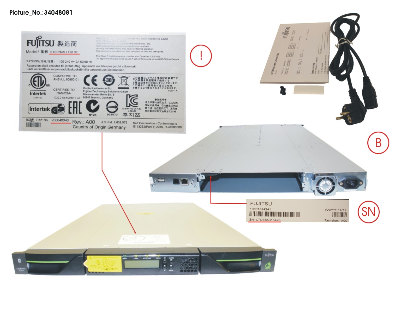 LT20 N-PSU S2 AUTOLOADER,1U,8SLOT,0DRIVE