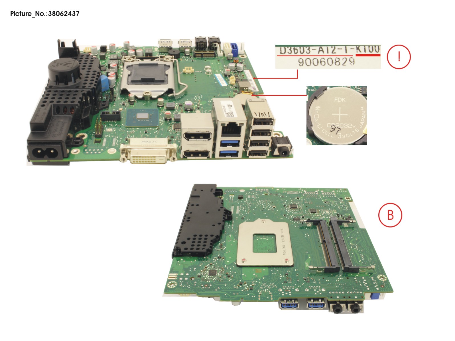 MAINBOARD D3603A