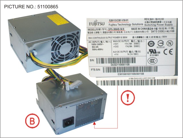 FUJITSU PSU TX140S1