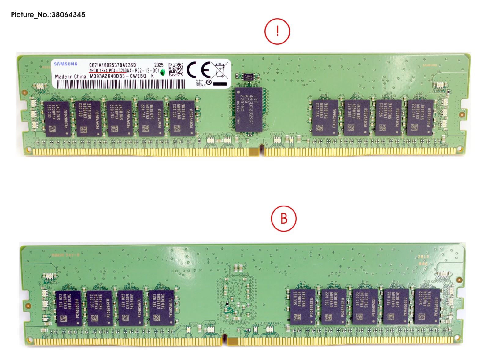 DDR4 3200 RDIMM 1RX4 16GB DDR4 3200 RDIMM 1RX4 16GB