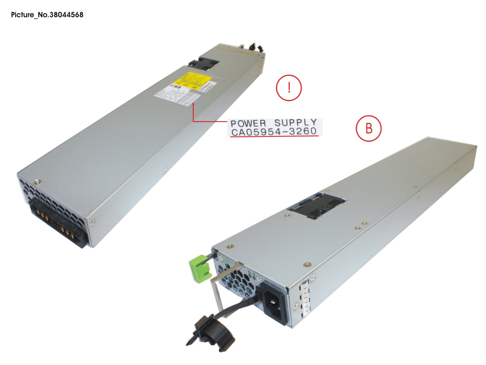 FUJITSU DX S3 HE SPARE FE/CE PSU