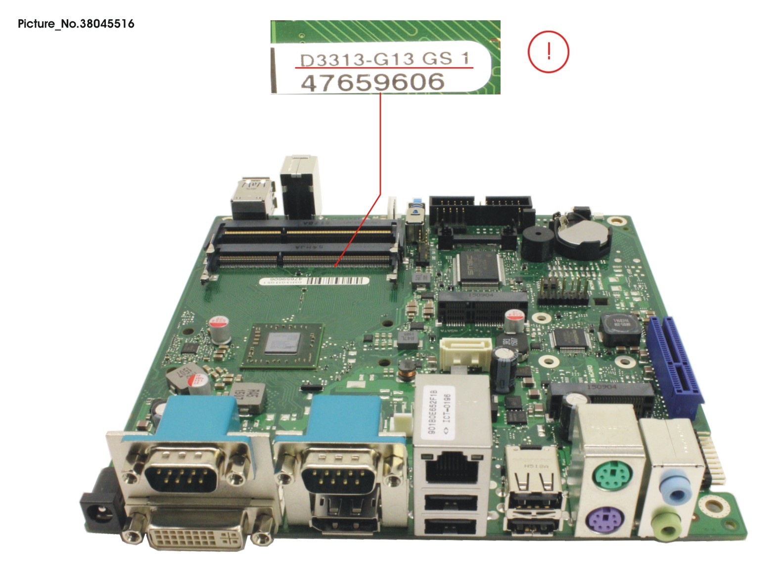 MINI ITX STEPEAGLE GX-222GC