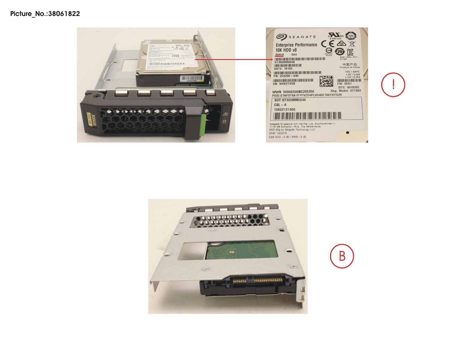 HD SAS 12G 300GB 10K 512N HOT PL 3.5 EP