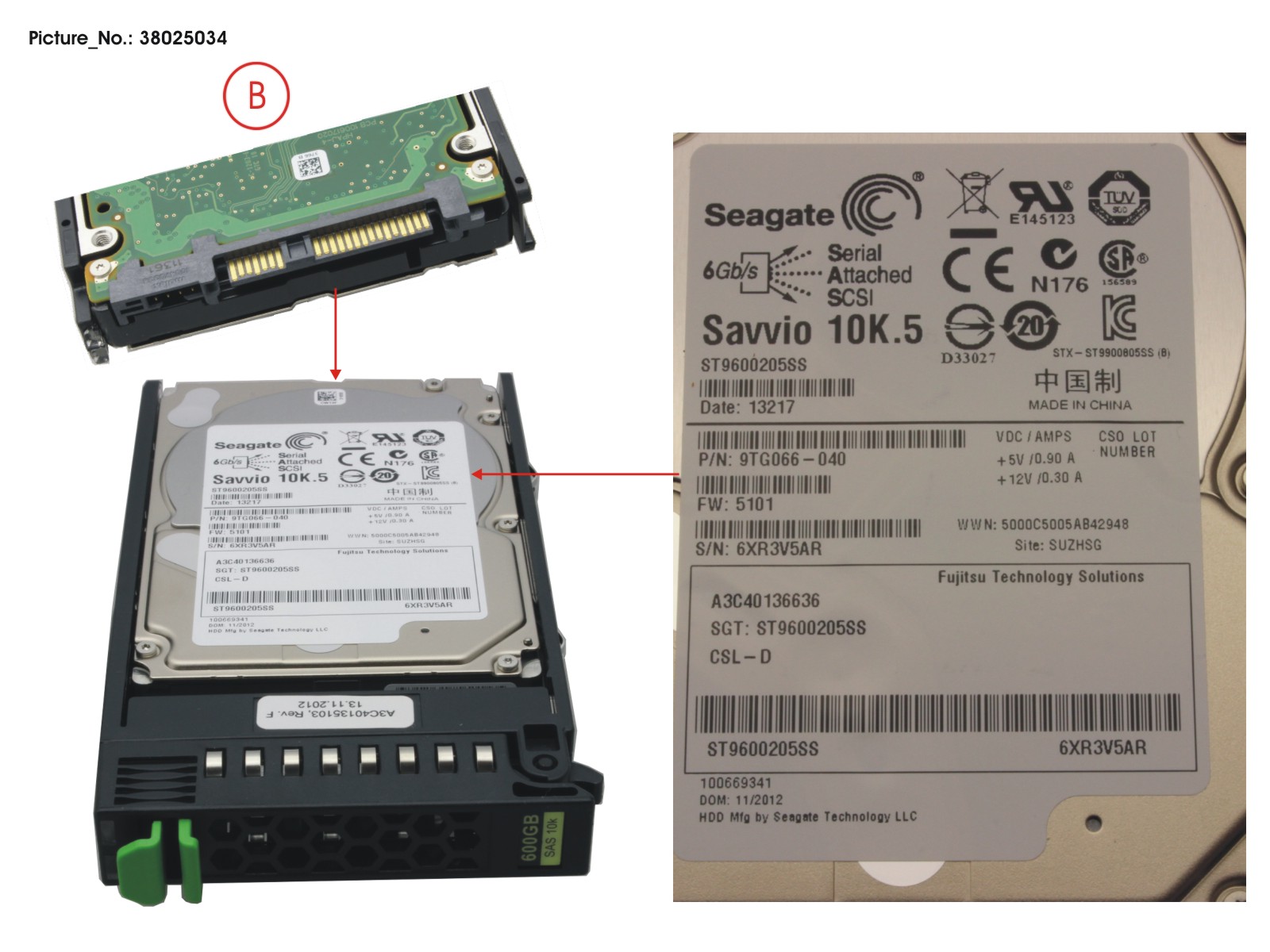 FUJITSU HD SAS 6G 600GB 10K HOT PL 2.5  EP FUJITSU HD SAS 6G 600GB 10K HOT PL 2.5  EP