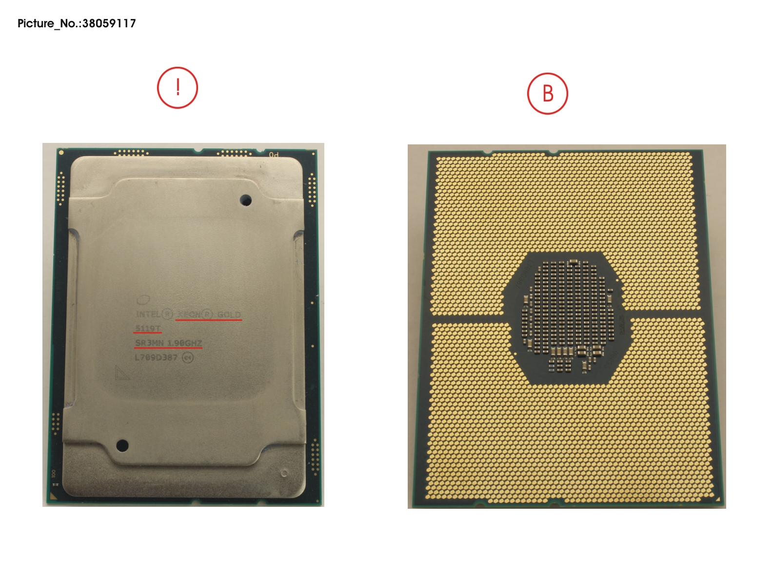 CPU XEON GOLD 5119T 1,9GHZ 85W CPU XEON GOLD 5119T 1,9GHZ 85W