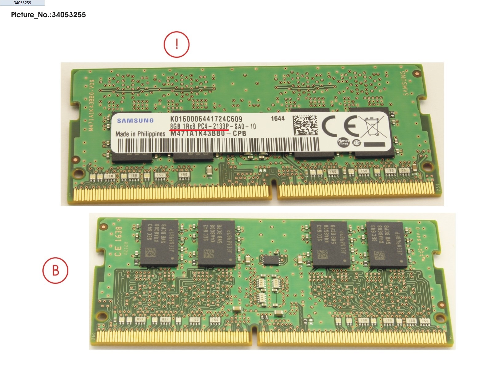 FUJITSU MEMORY 8GB DDR4 2133 FUJITSU MEMORY 8GB DDR4 2133