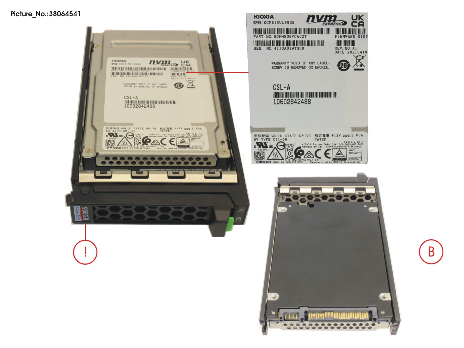 SSD PCIE4 SFF RI 960GB