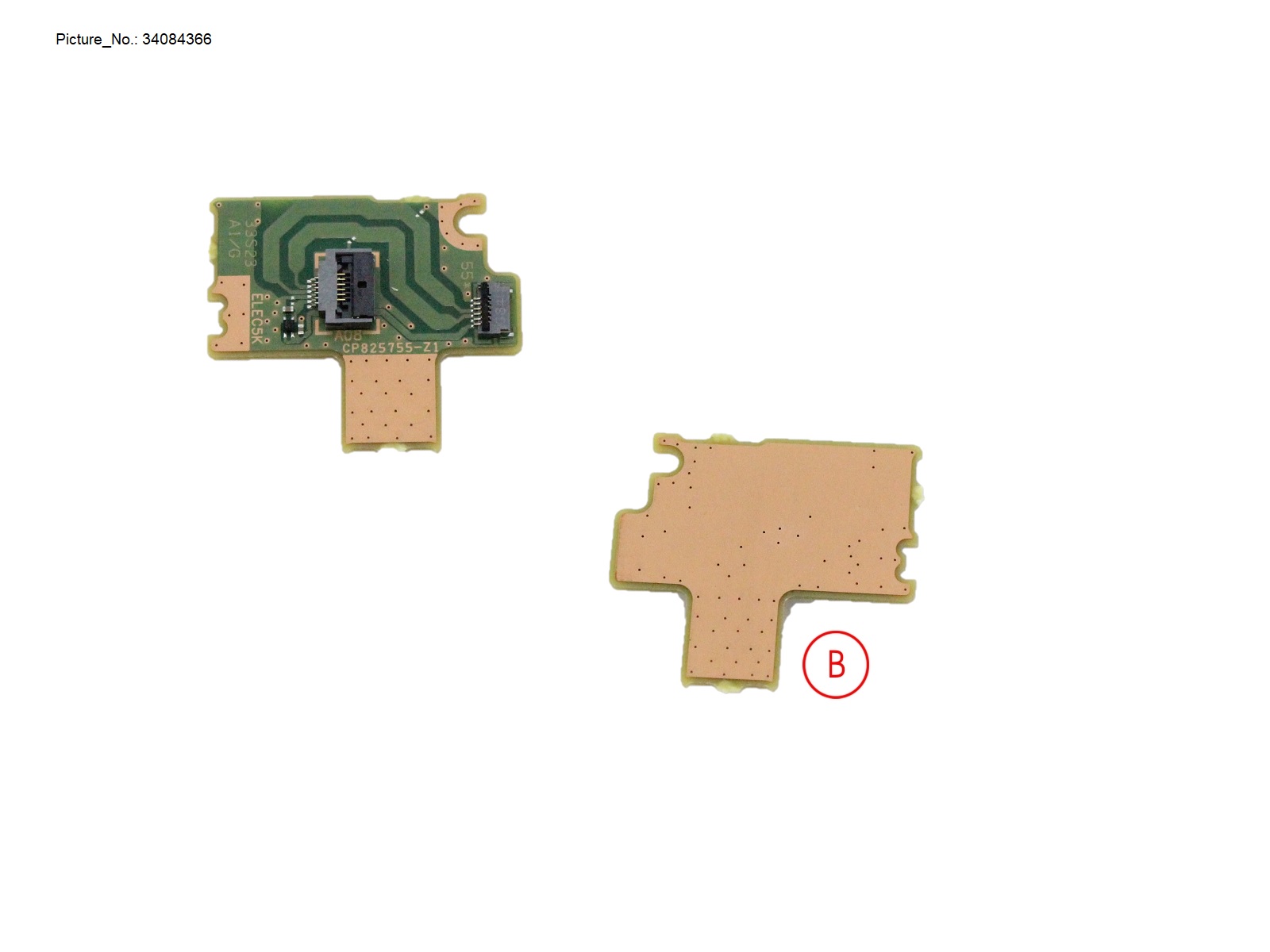 SUB BOARD, FINGERPRINT SECURE-BIO