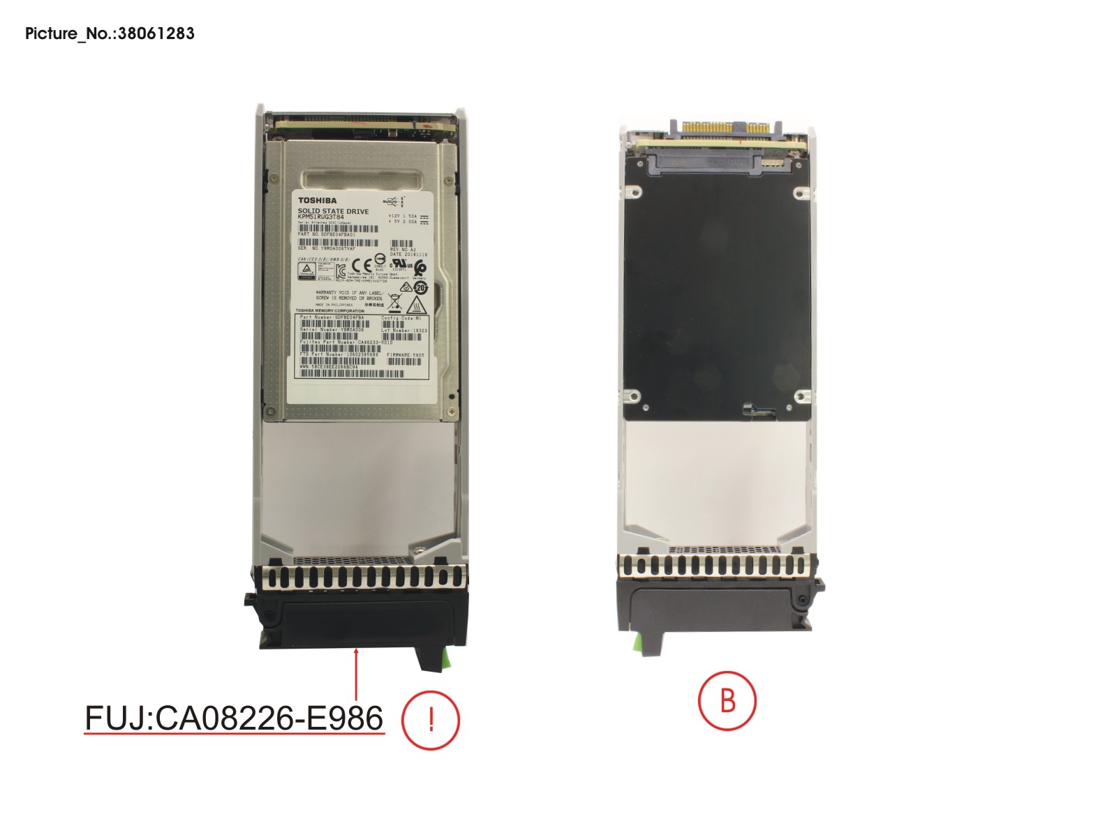 DX S3/S4 SSD SAS 2.5 3.84TB 12G