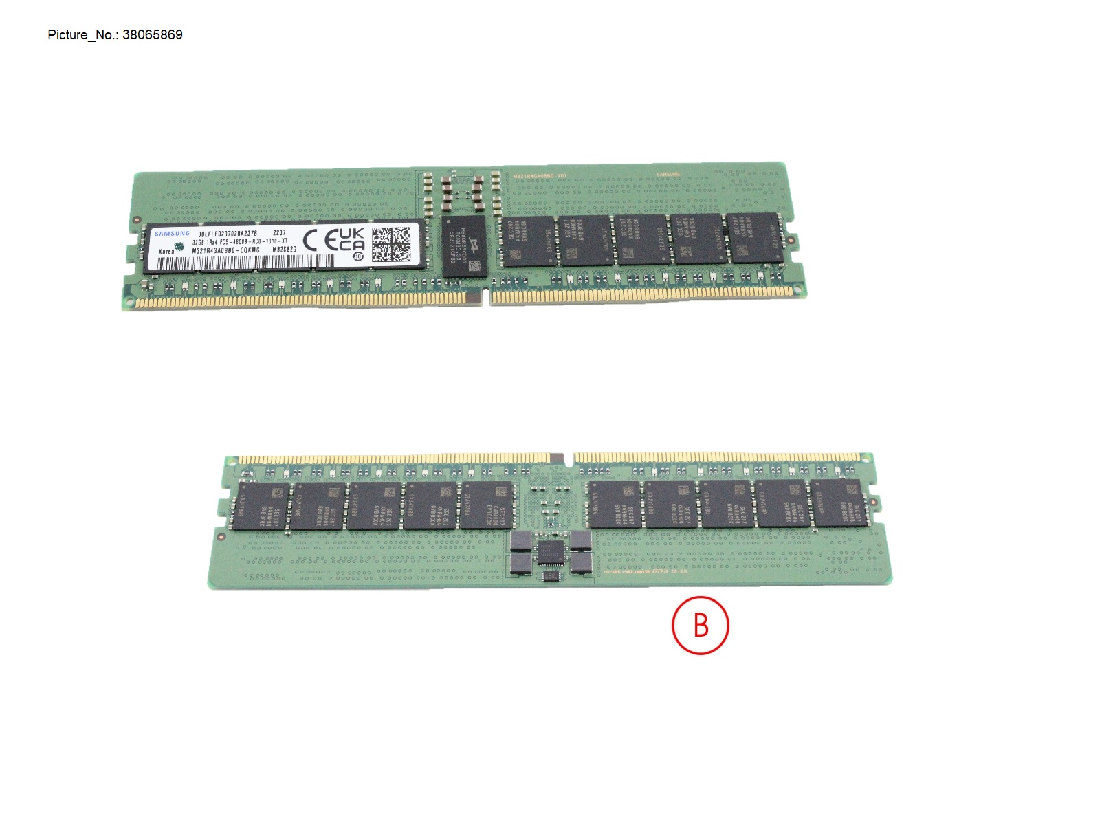 32GB (1X32GB) 1RX4 DDR5-4800 R ECC