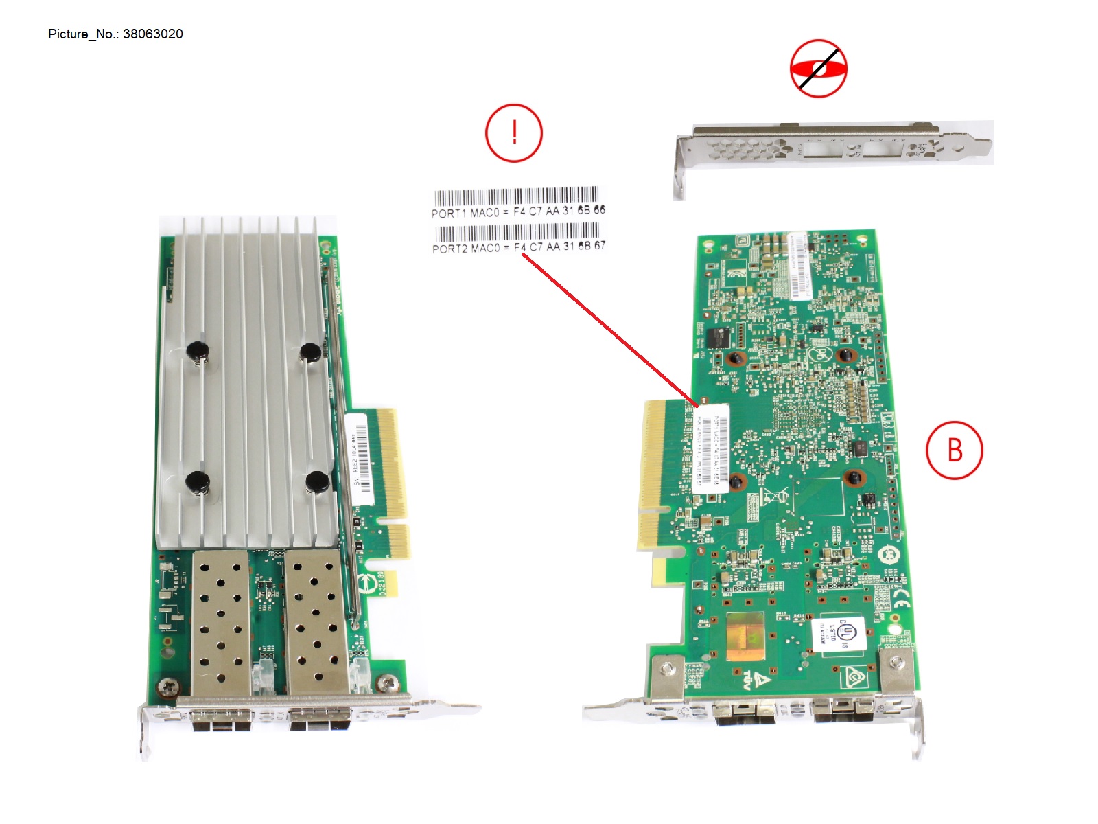 PLAN EP QL41212 25GB 2P SFP28 LP, FH