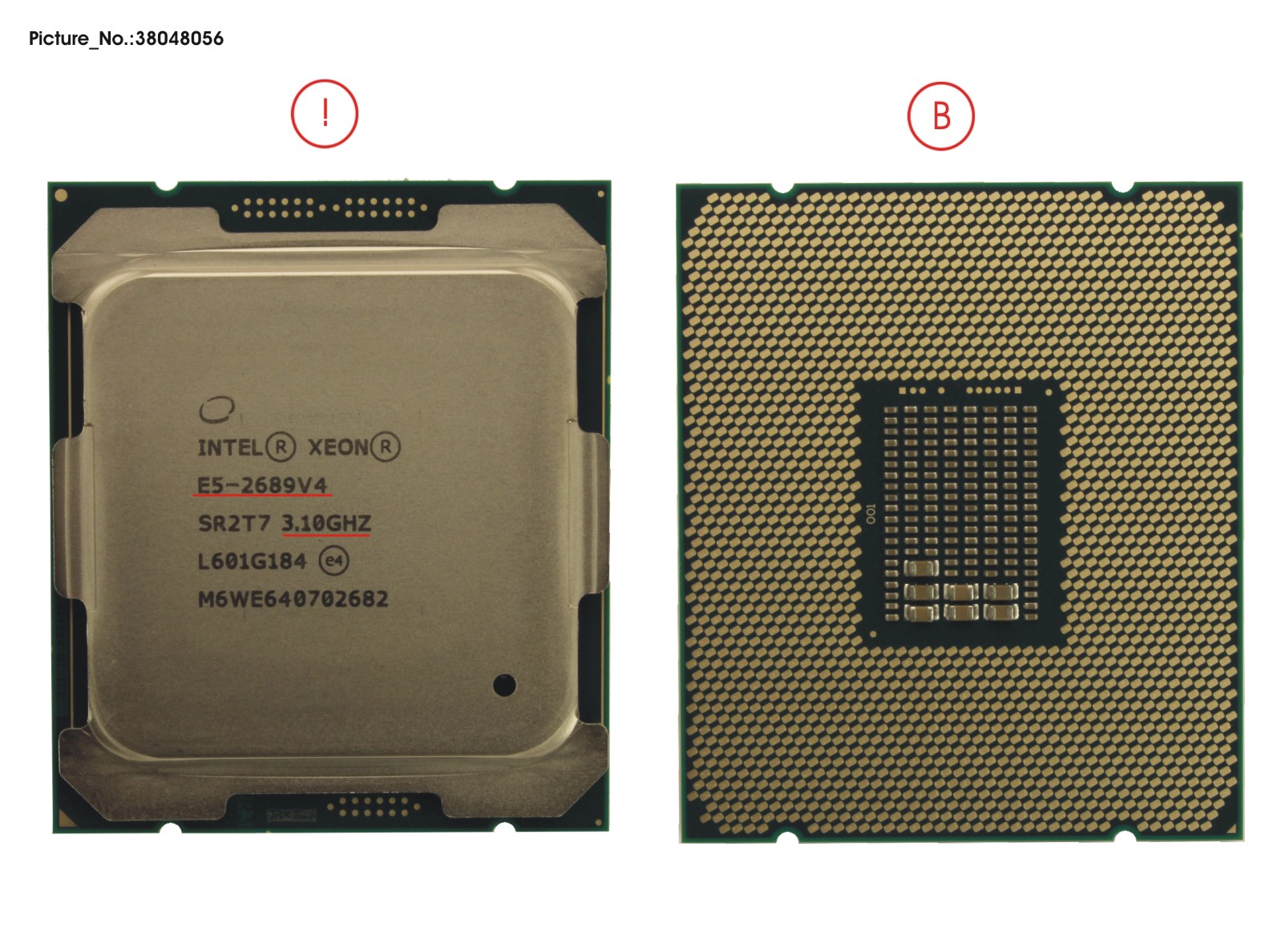 CPU XEON E5-2689V4 3,1GHZ 165W