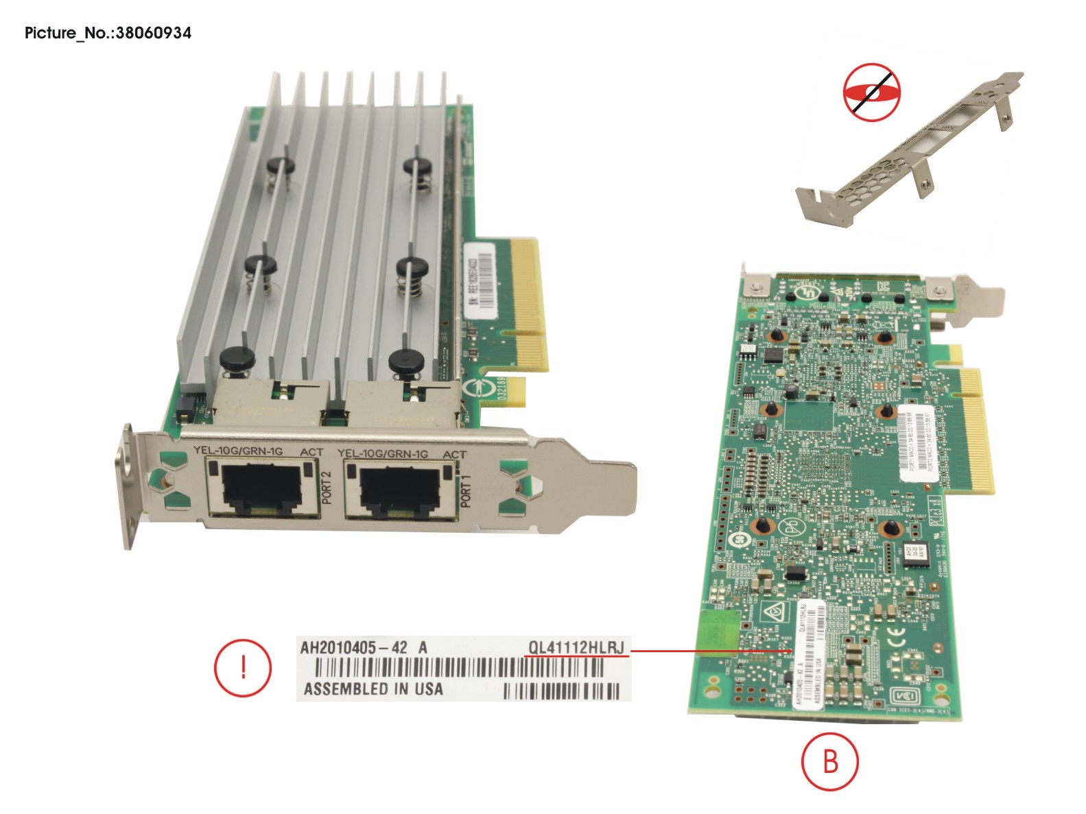 FUJITSU PLAN EP QL41112 2X 10GBASE-T