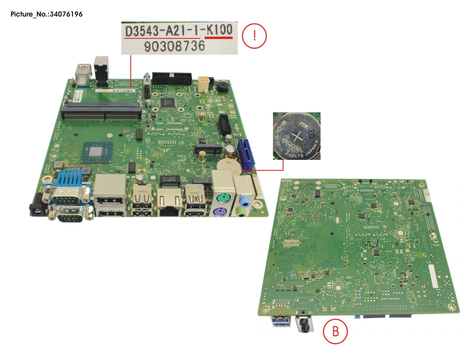 MAINBOARD D3543 A200