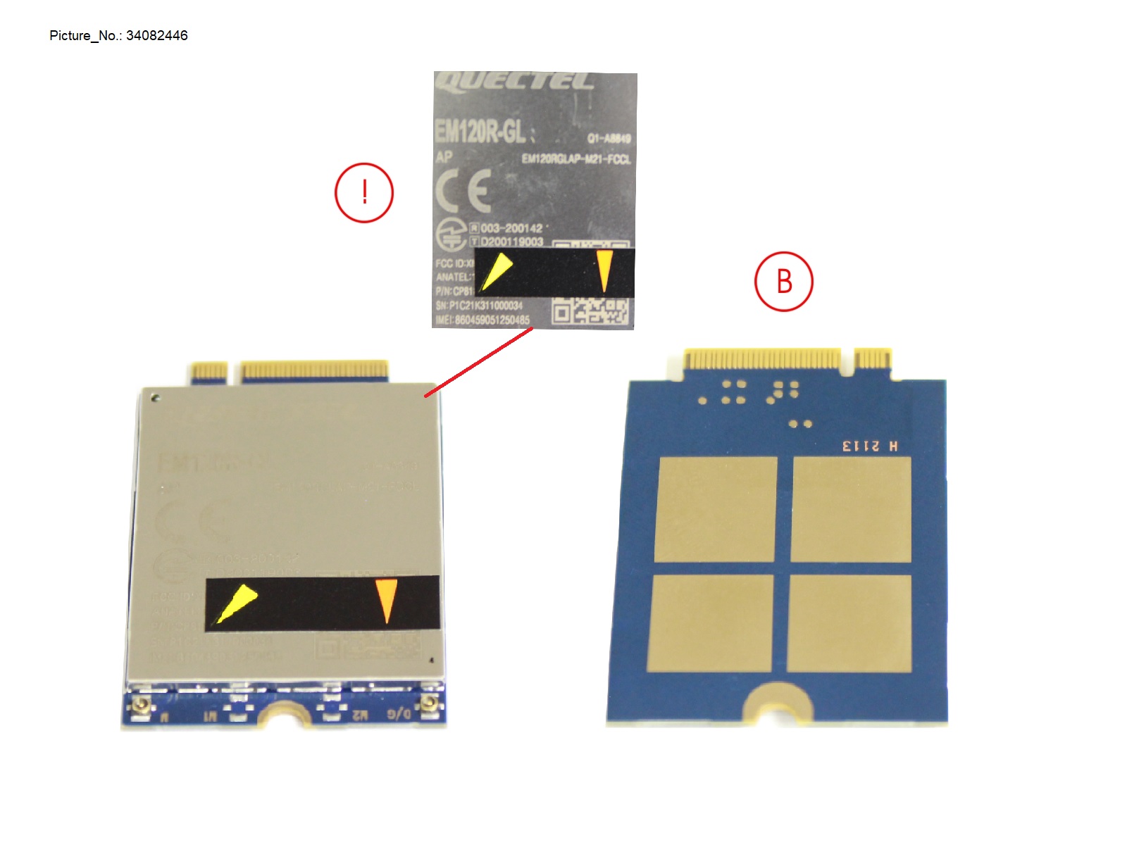 WWAN MODULE EM120R-GL (4G)