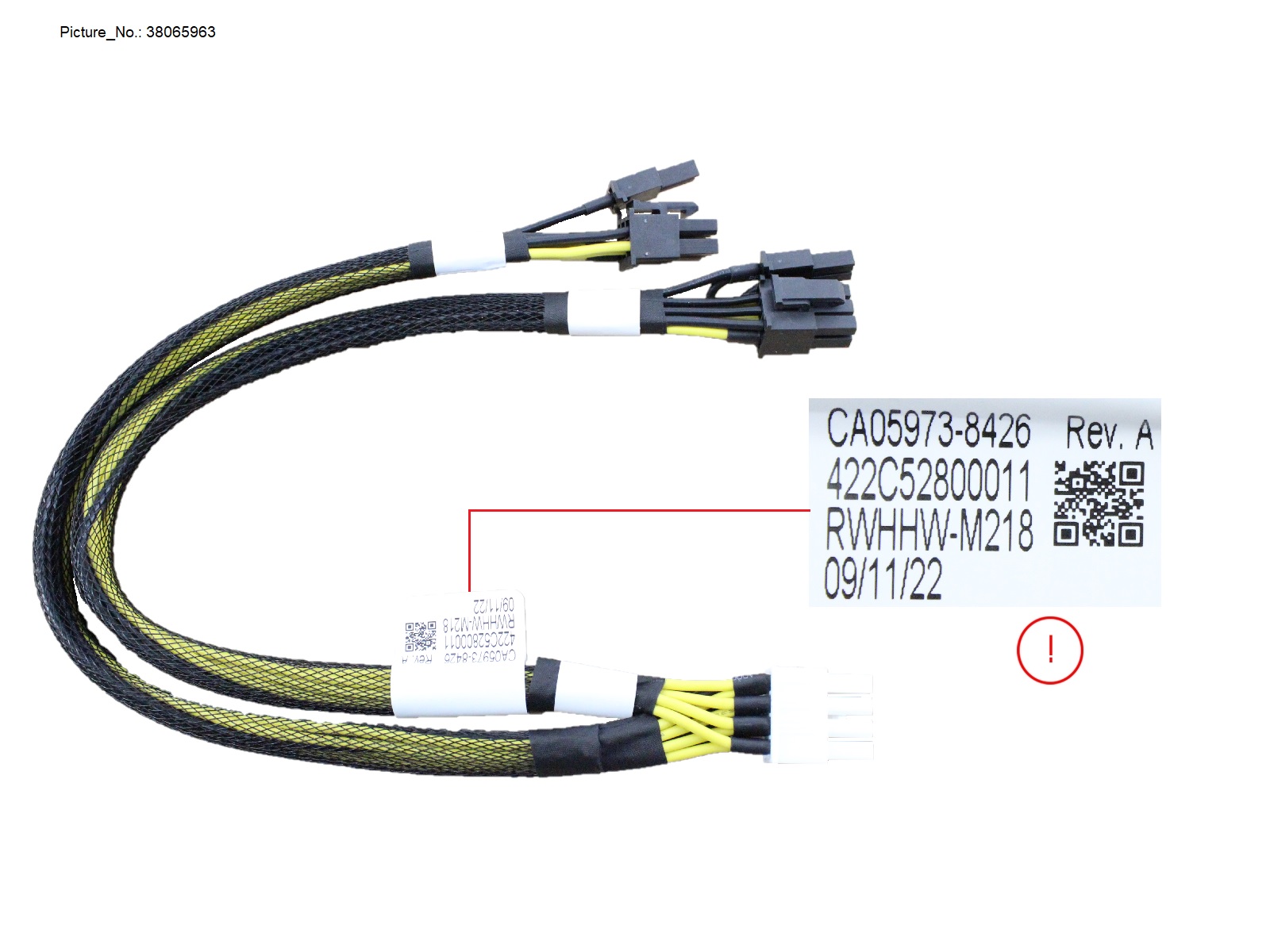 POWER CABLE FOR GPGPU (PCIE-8P)