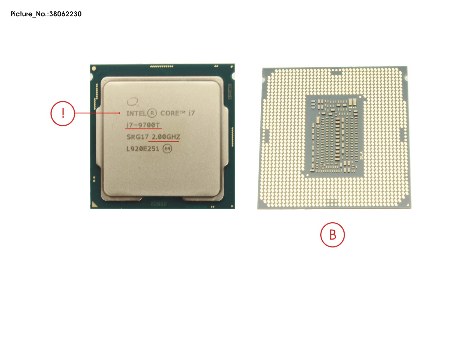 CPU CORE I7-9700T 2.0GHZ 35W