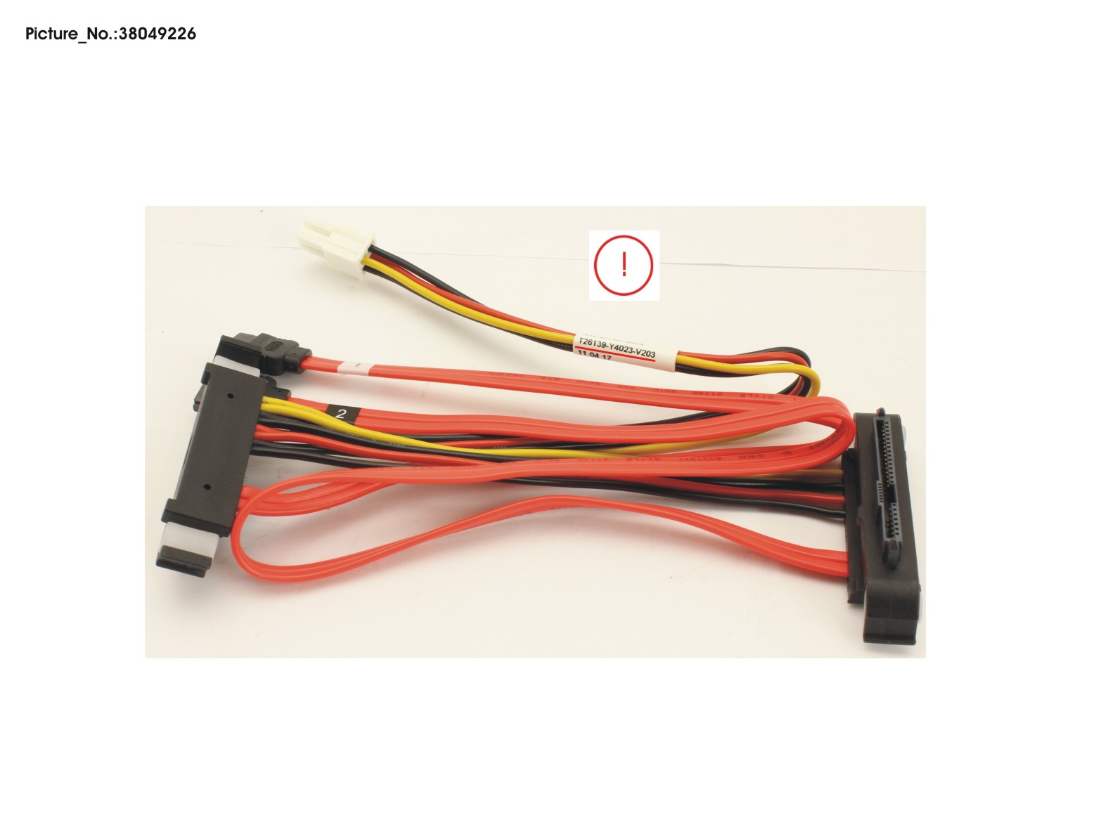 FUJITSU CABLE CP ANG 2X HDD