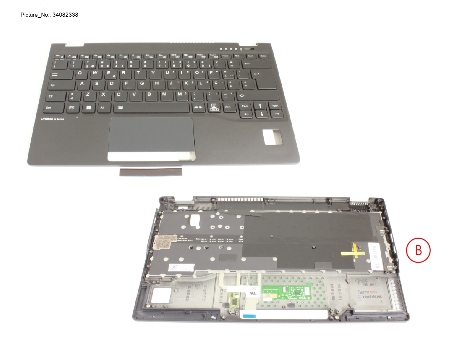 UPPER ASSY INCL. KB PORTUGAL W/ PV UPPER ASSY INCL. KB PORTUGAL W/ PV