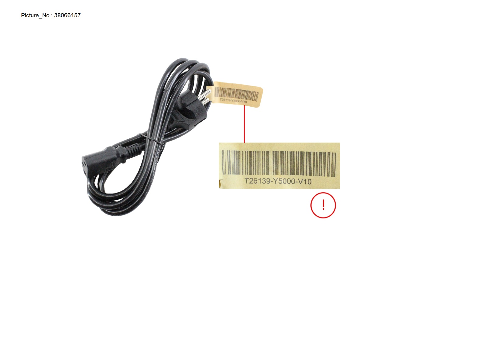CABLE POWER EU 3P 1,8M CABLE POWER EU 3P 1,8M