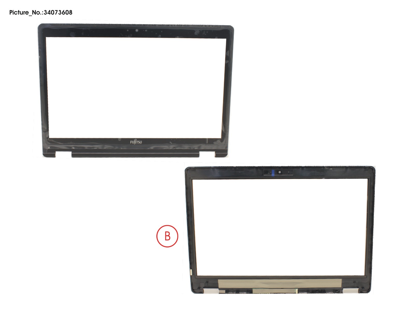 LCD FRONT COVER ASSY FOR TOUCH MODEL(FHD