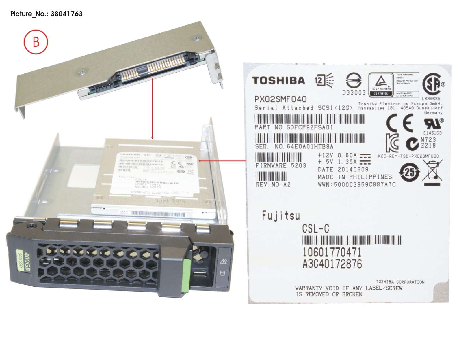 SSD SAS 12G 400GB MAIN 3.5 H-P EP