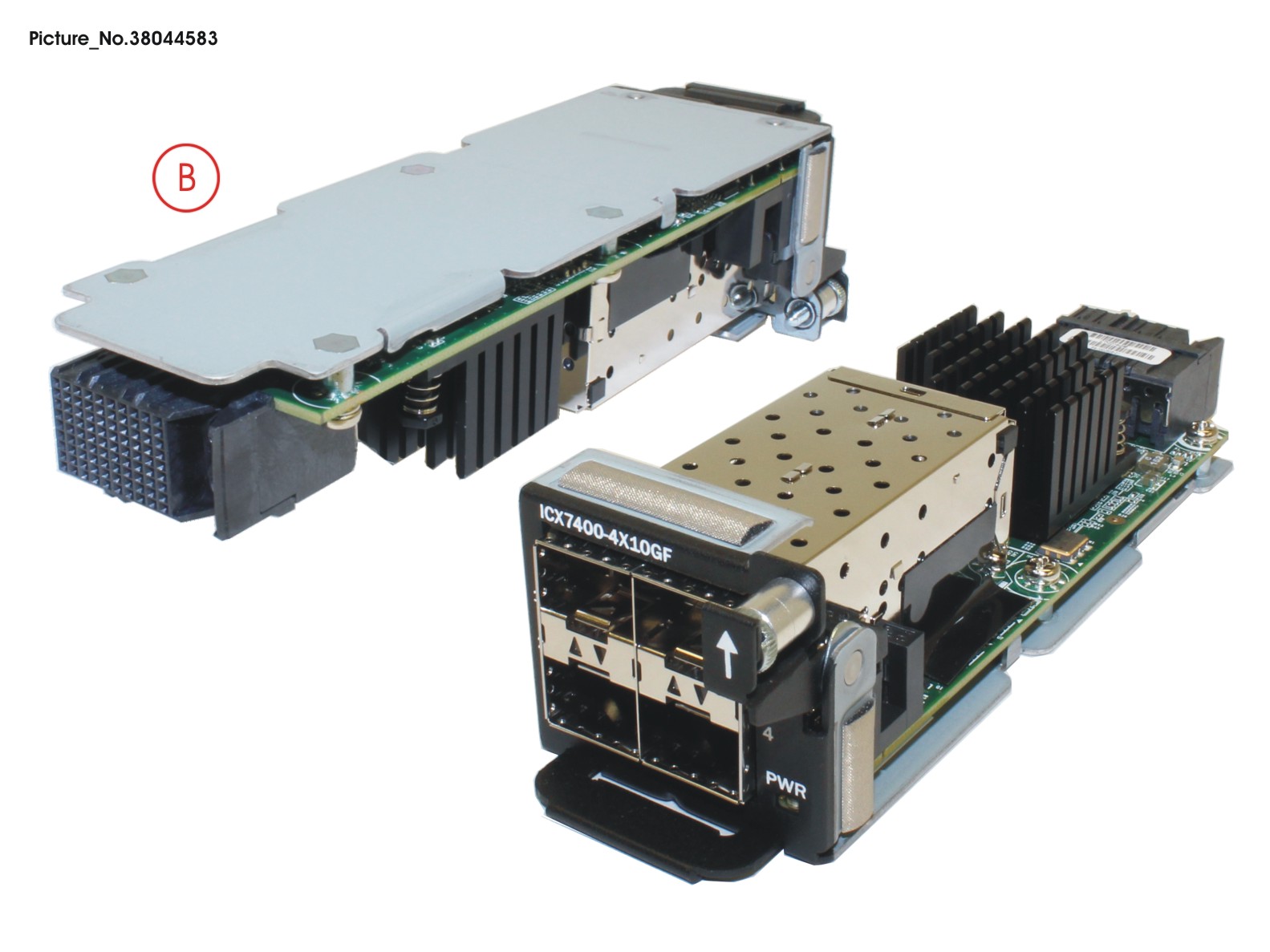 4X 1/10GBE SFP+ EXPANSION MODULE.