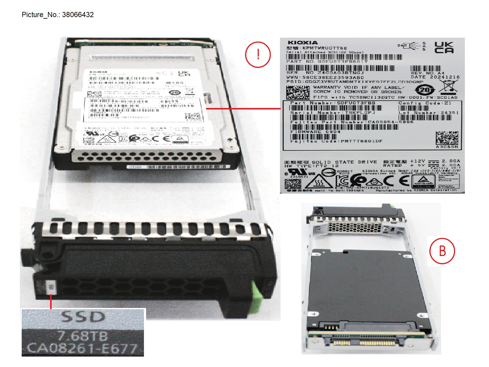 DX/AF FIPS SSD SAS 2.5 7.68TB 12G DX/AF FIPS SSD SAS 2.5 7.68TB 12G