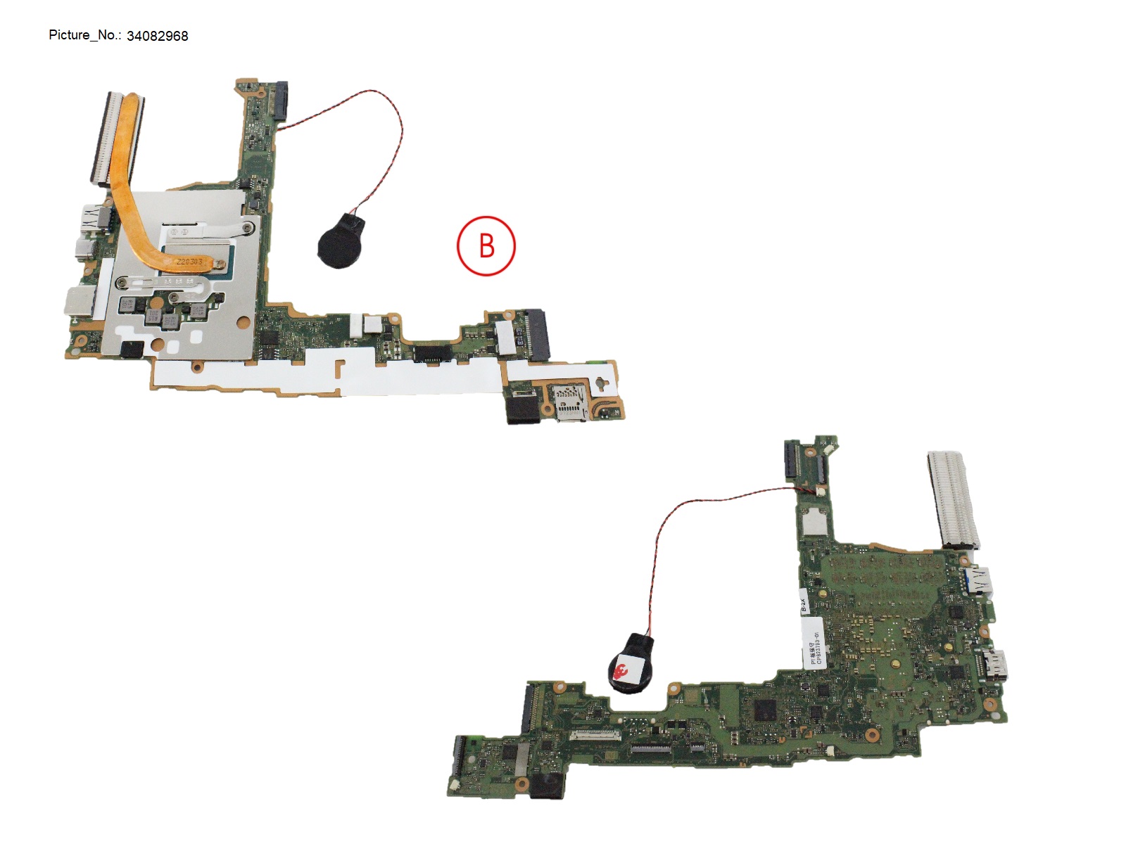 MAINBOARD ASSY I5-1235U/16GB