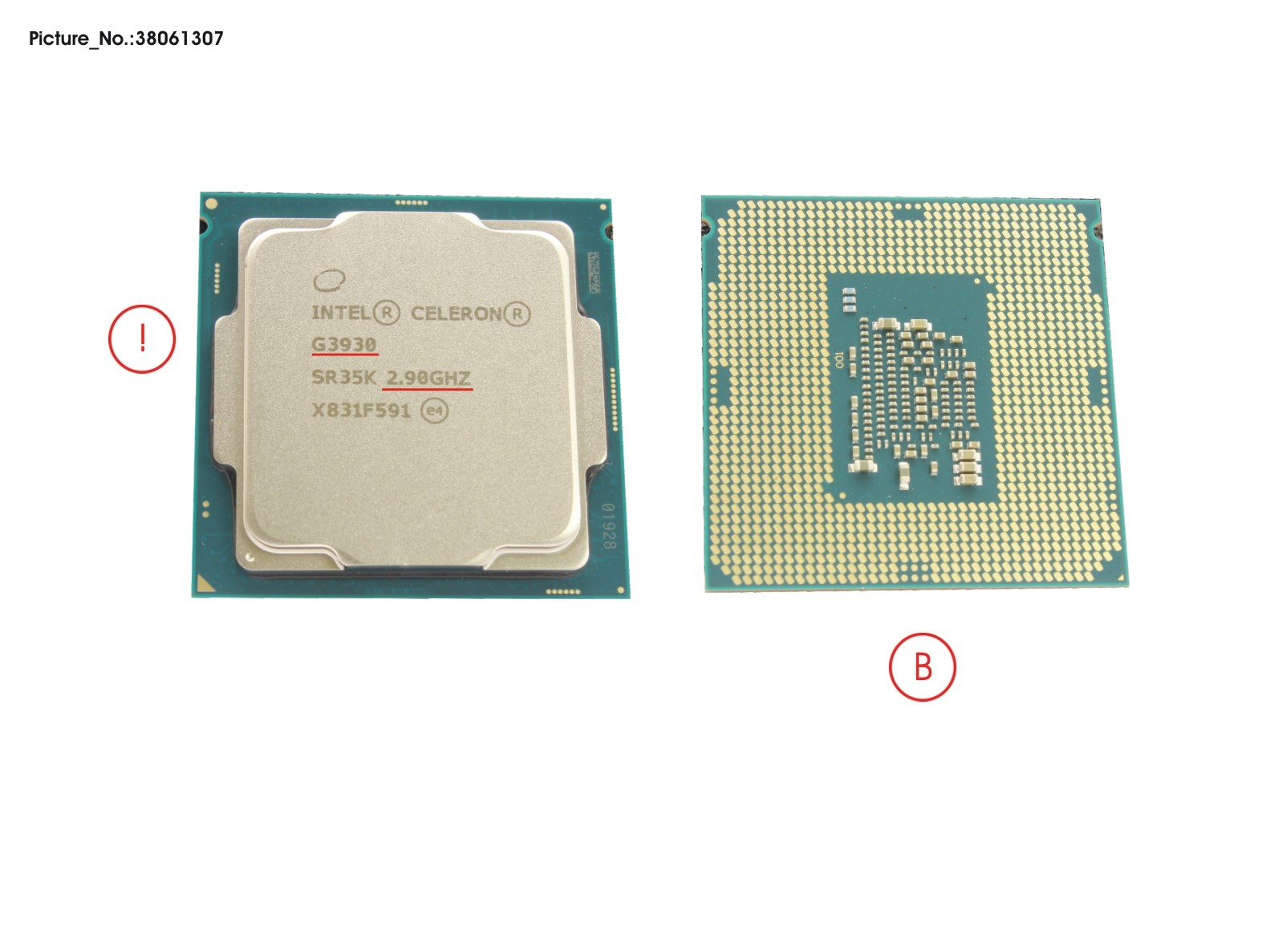 CPU PENTIUM G3930 2.9GHZ 51W