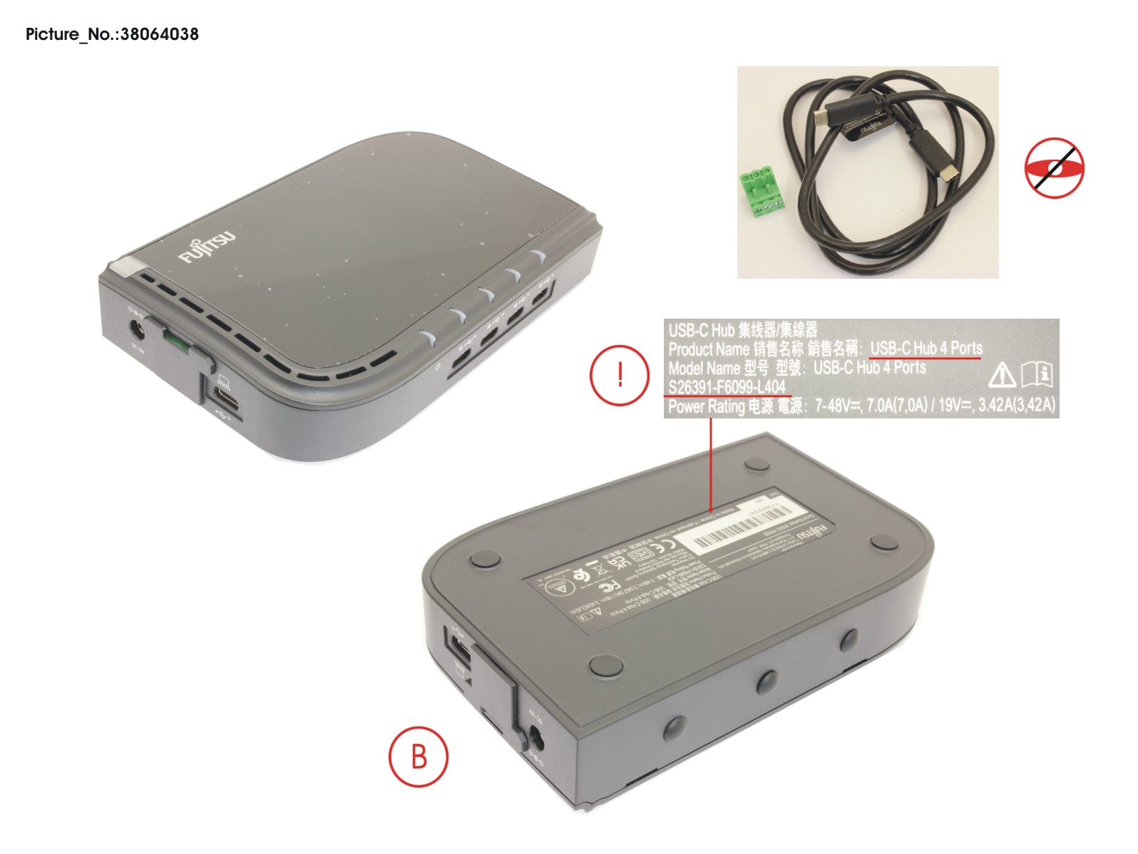 USB-C HUB 4 PORTS