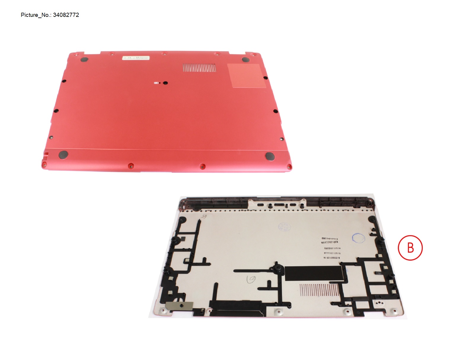 LOWER ASSY (RED) LOWER ASSY (RED)