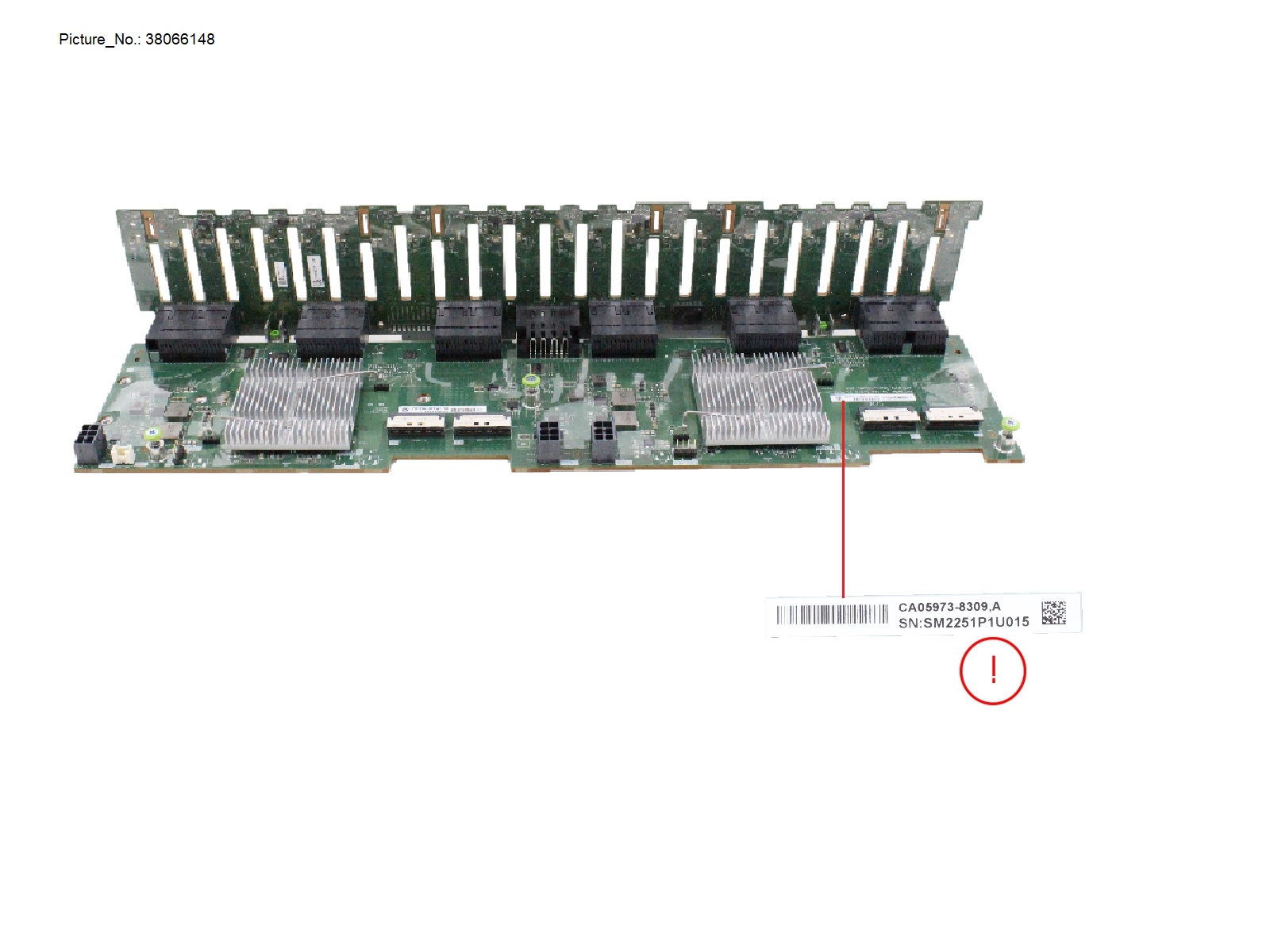 RX2540M7_HSBP_24X2.5_PCIE+SWITCH BOARD K