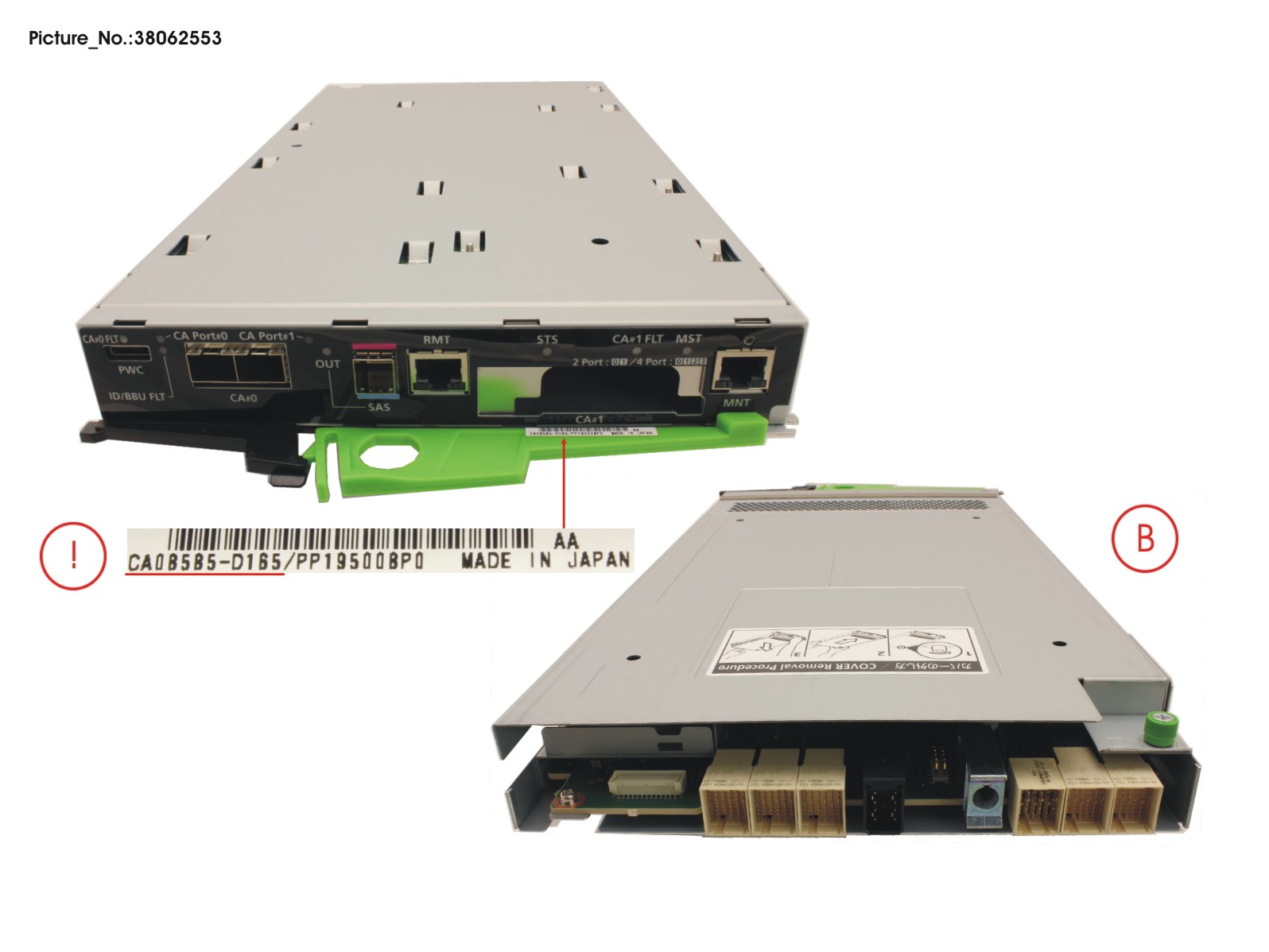 FUJITSU DX100 S5 FC CONTROLLER MODULE CM(T2)