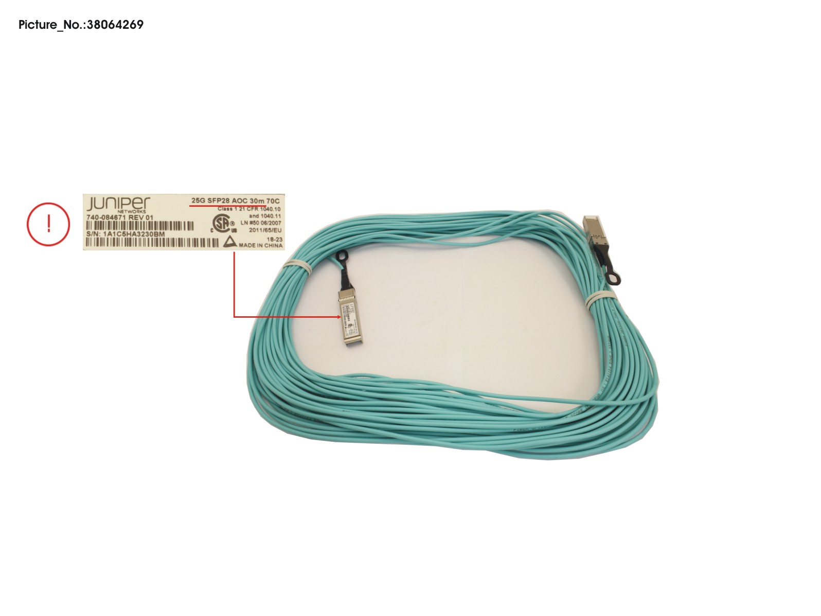 25G DIRECT ATTACHED CABLE(AOC 30M, 1PACK 25G DIRECT ATTACHED CABLE(AOC 30M, 1PACK