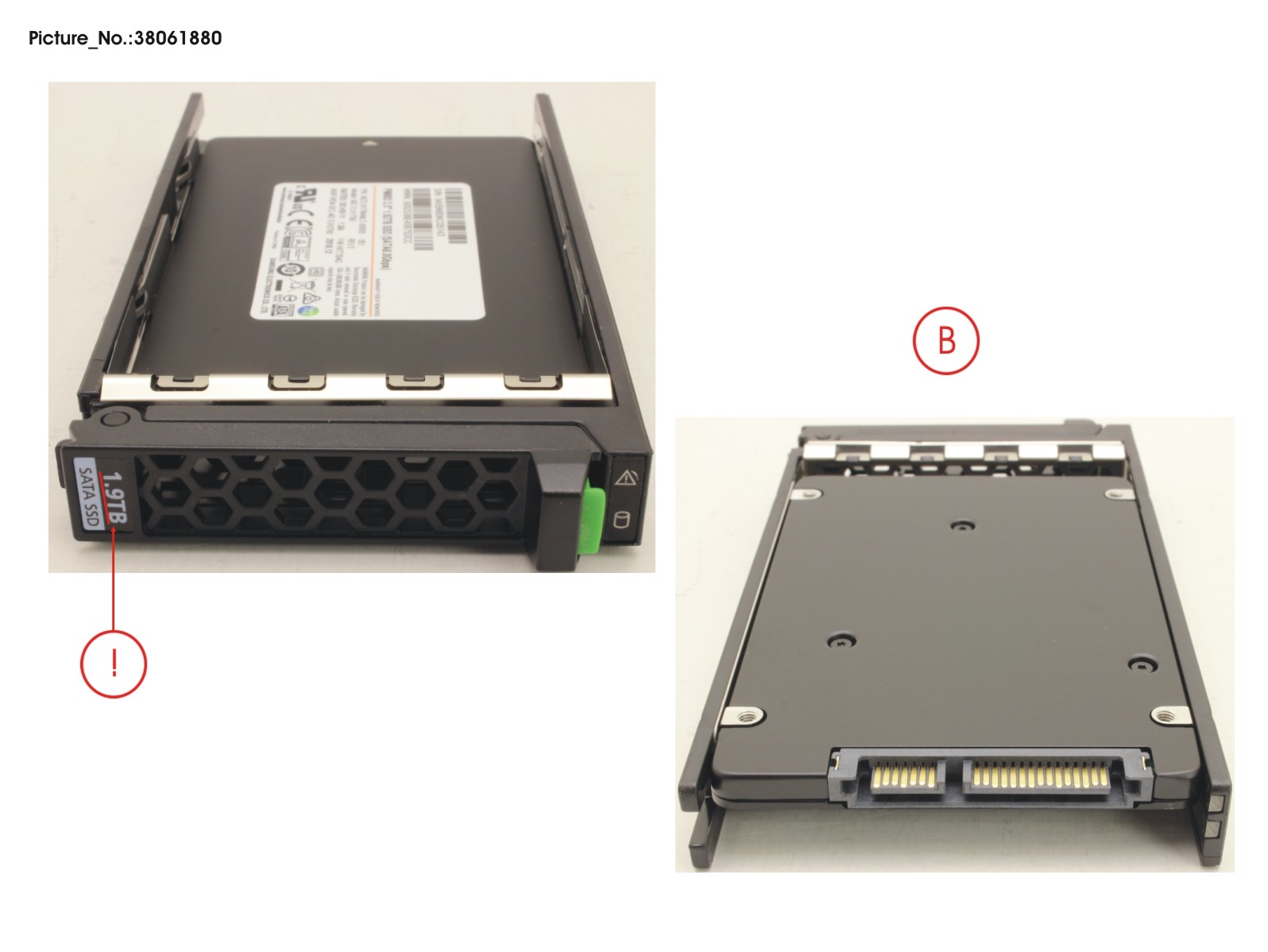 SSD SATA 6G 1.92TB READ-INT. 2.5 PM883