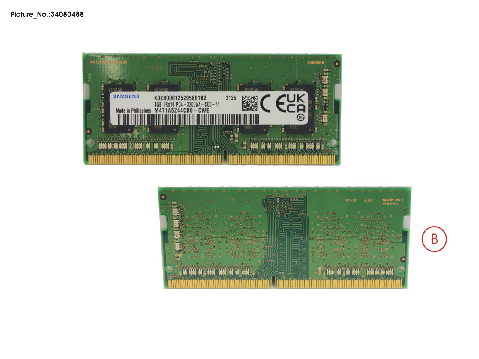 MEMORY 4GB DDR4-2400 SO