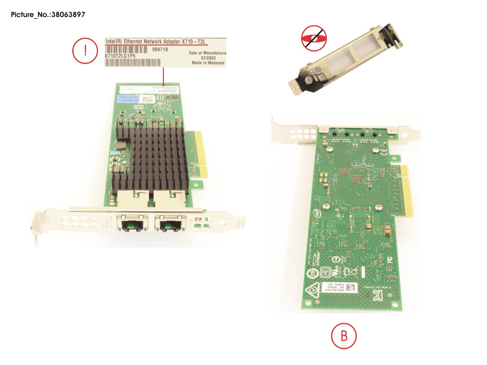 PLAN EP X710-T2L 2X 10GBASE-T PCIE