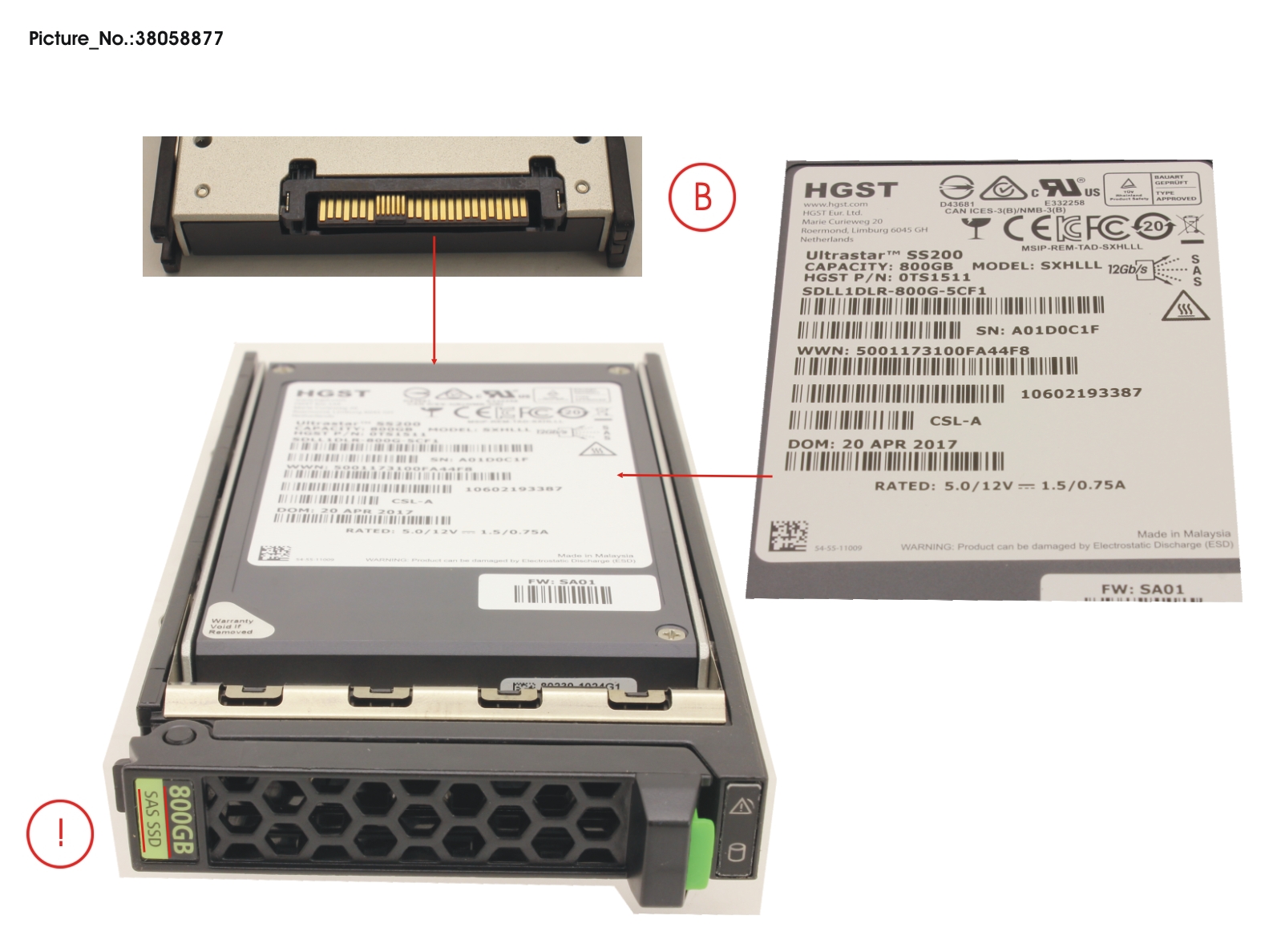 SSD SAS 12G 800GB MIXED-USE 2.5 H-P EP