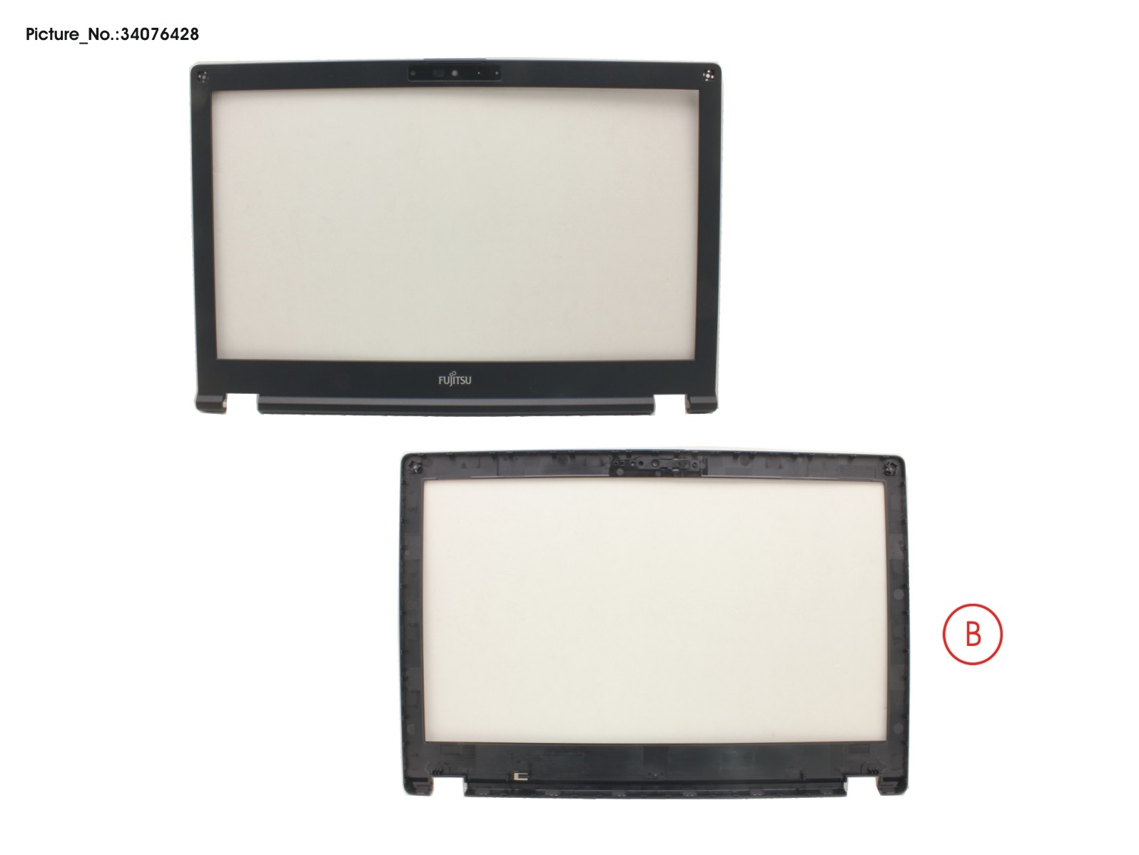 LCD FRONT COVER (FHD, FOR RGB CAM) LCD FRONT COVER (FHD, FOR RGB CAM)